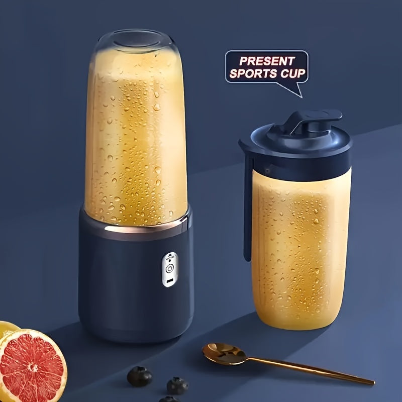USB Rechargeable Juicer Cup for Fresh Fruit and Vegetable Drinks on the Go