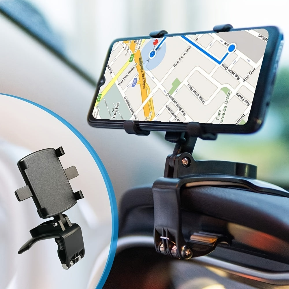 Soporte universal para teléfono de coche con rotación de 360 grados para smartphones