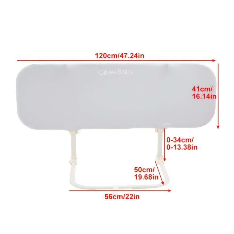 Foldable Toddler Bed Guardrail for Safety and Easy Cleaning