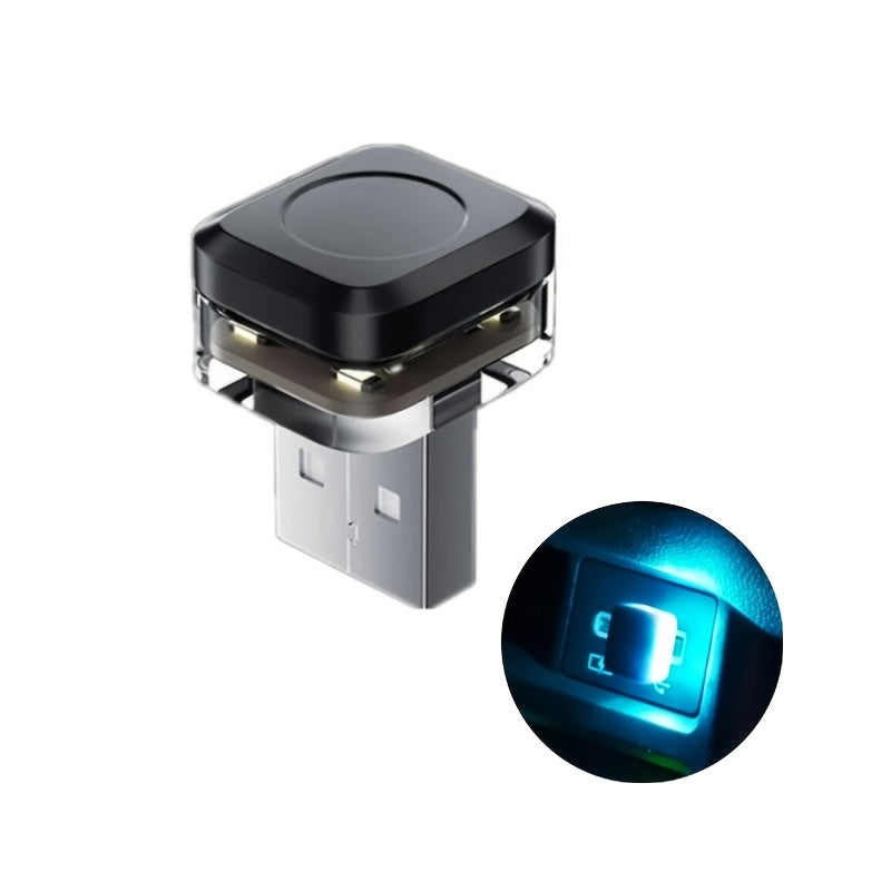 Mini USB Car Ambient Light LED Interior Decoration, USB Powered, No Battery