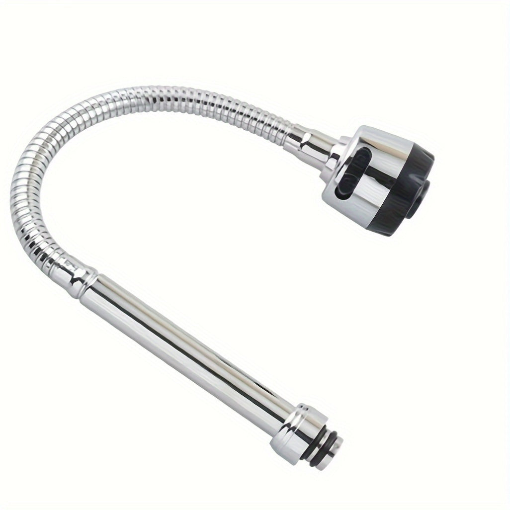 Stainless Steel Faucet Accessory with Rotatable Spout for Sink Water Outlet Hose