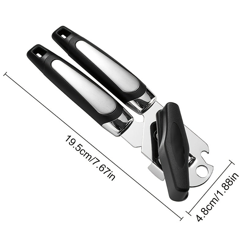 Stainless Steel Jar Opener for Seniors and Weak Hands Kitchen Manual Tool