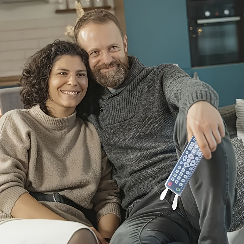 Silicone Rabbit Ear Dustproof Shockproof Remote Control Cover for Night Light TV Air Conditioner