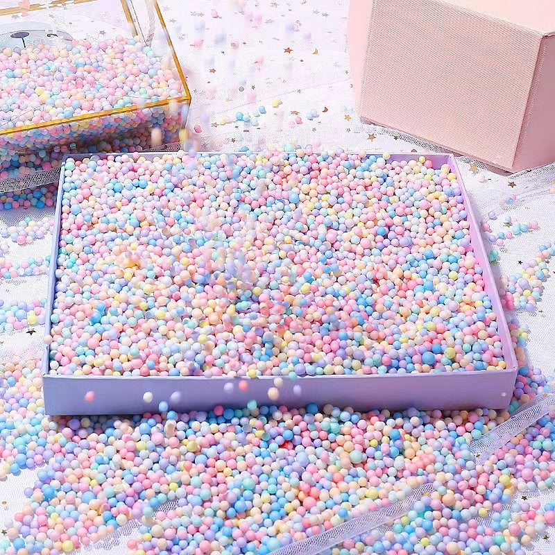 Наполнитель для банки на День святого Валентина с макаронами из пенопласта для декорации.