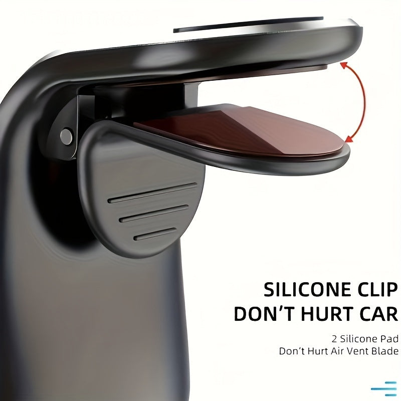 Universal Magnetic Car Phone Holder 360° Rotation Dashboard Mount for Smartphones