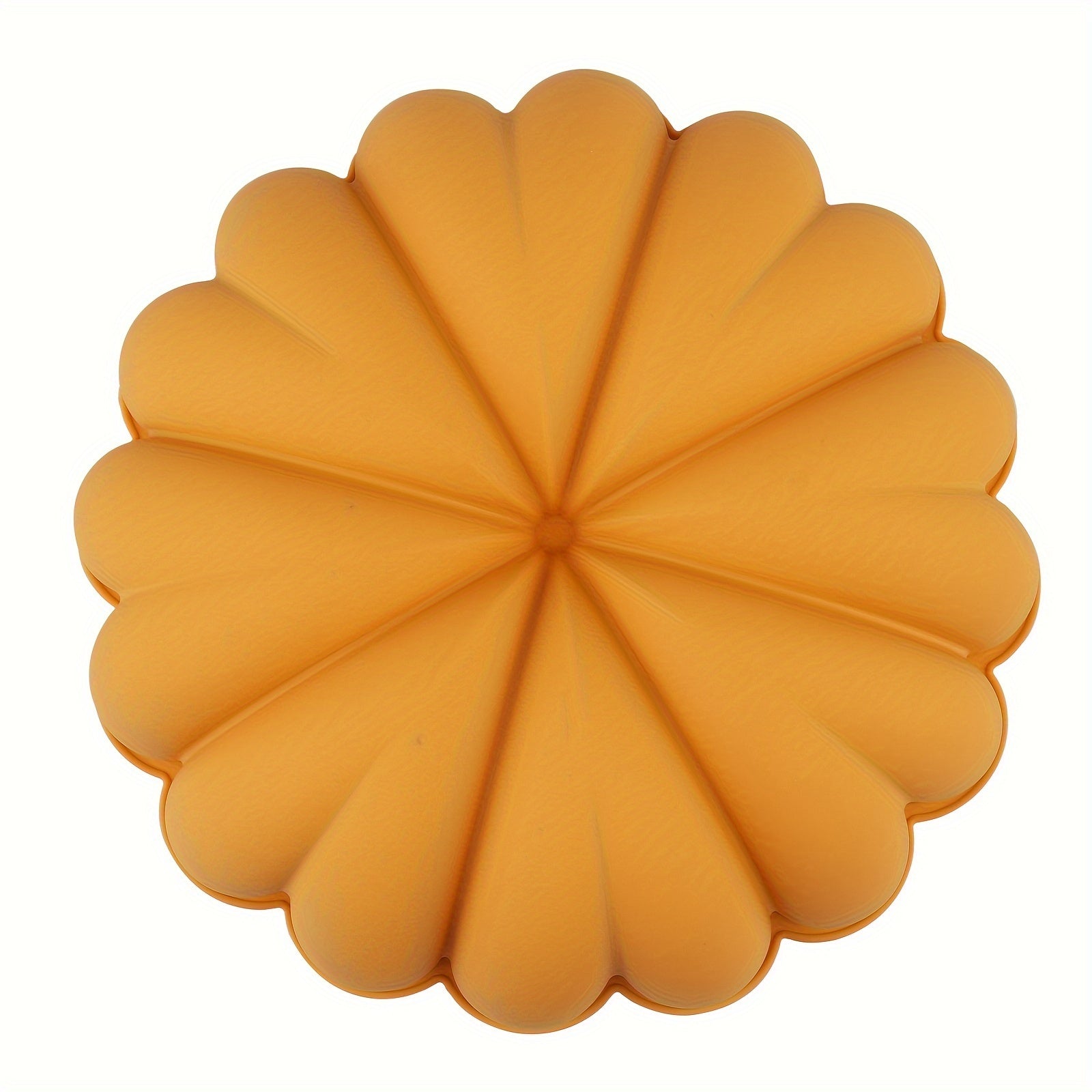 Large Pumpkin-Shaped Silicone Mold for Baking Gelatin Bread Jelly 22.86cm