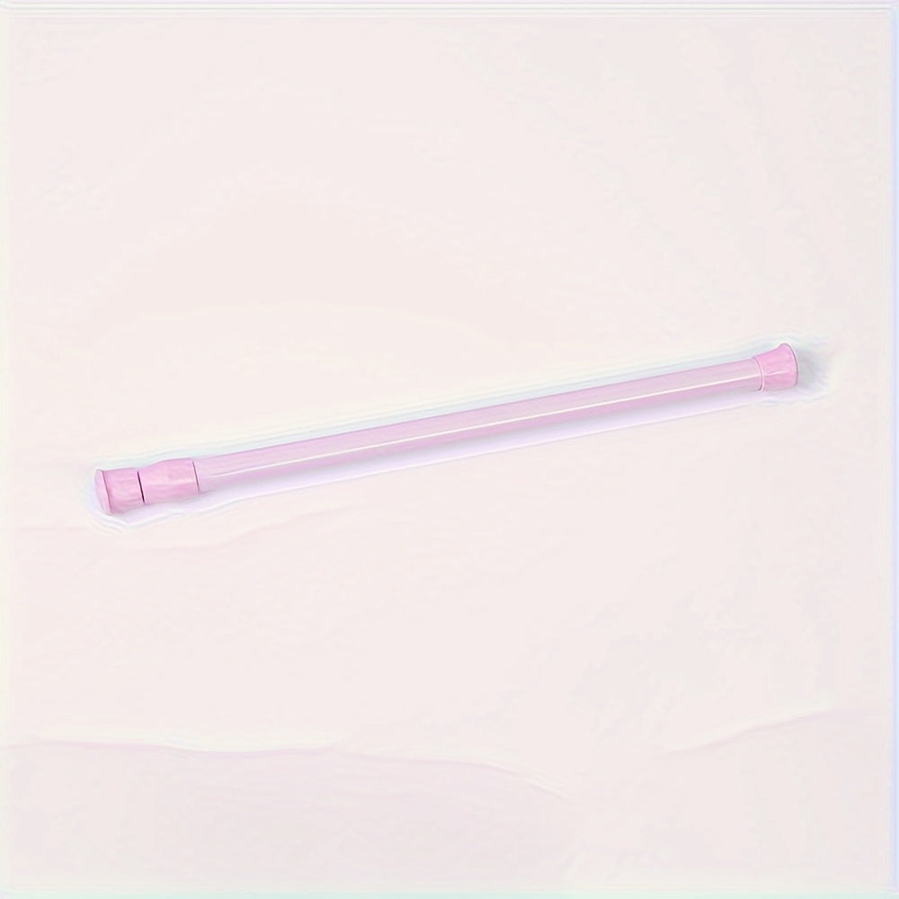 Telescopic Curtain Rod Adjustable Length 18cm for Wardrobe Kitchen Balcony