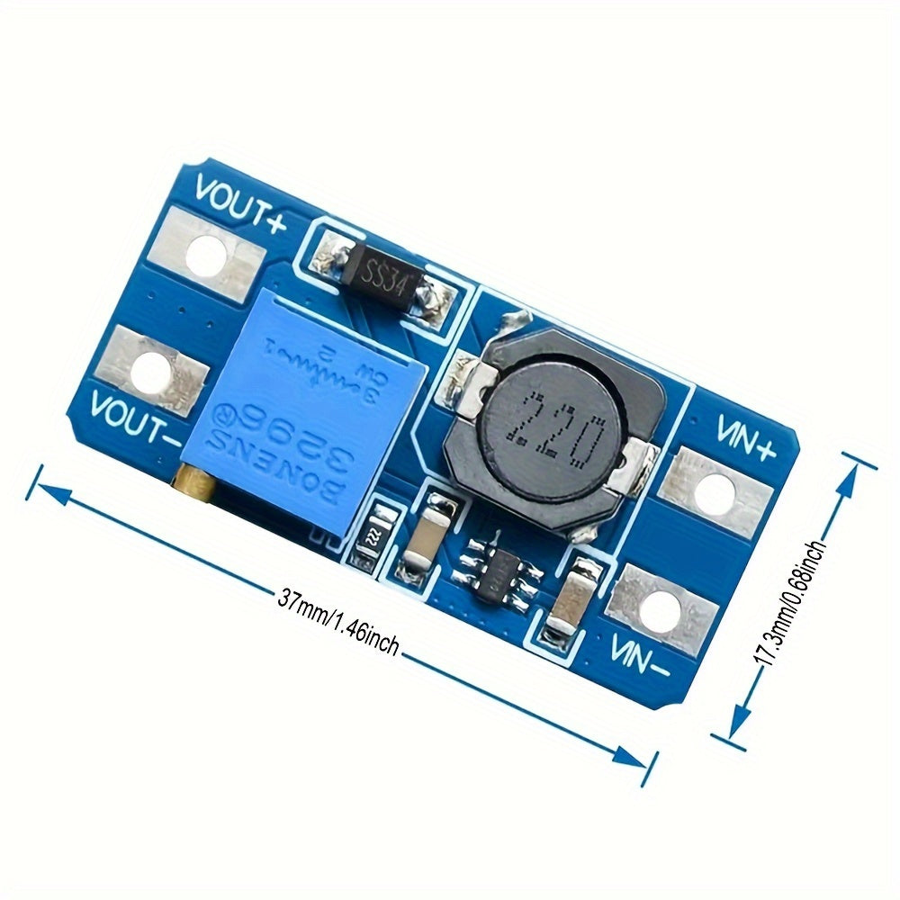 2/4pcs DC-DC Step-Up Boost Converter Power Supply Module 2V-24V to 5V-28V 2A