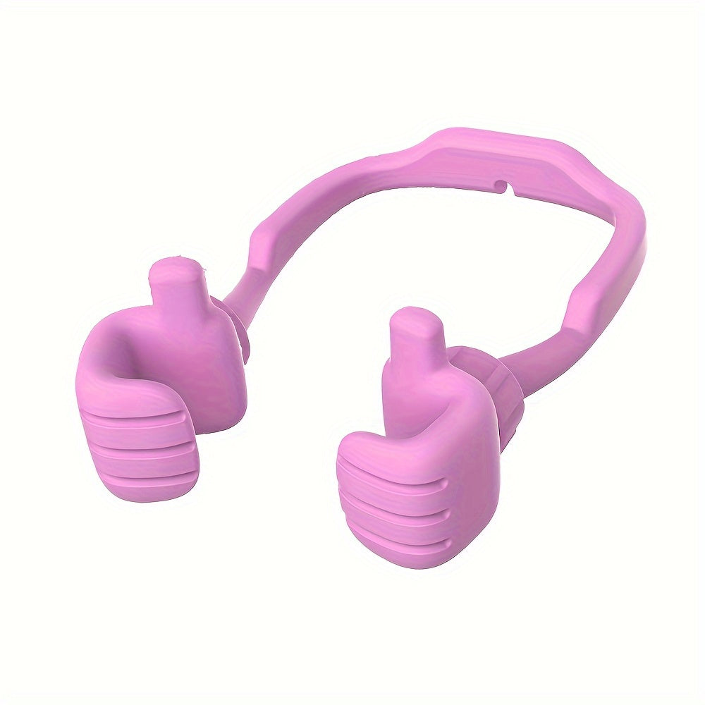 Adjustable Phone Holder with 360° Rotation, Portable Desktop Stand, Sturdy Plastic