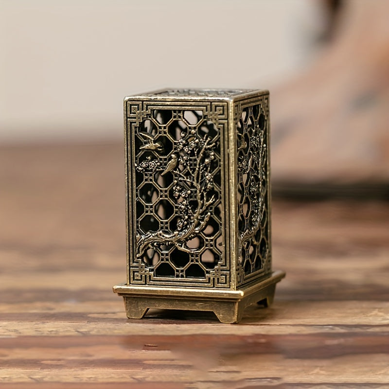 Copper Incense Burner for Aromatherapy Meditation Yoga Decor