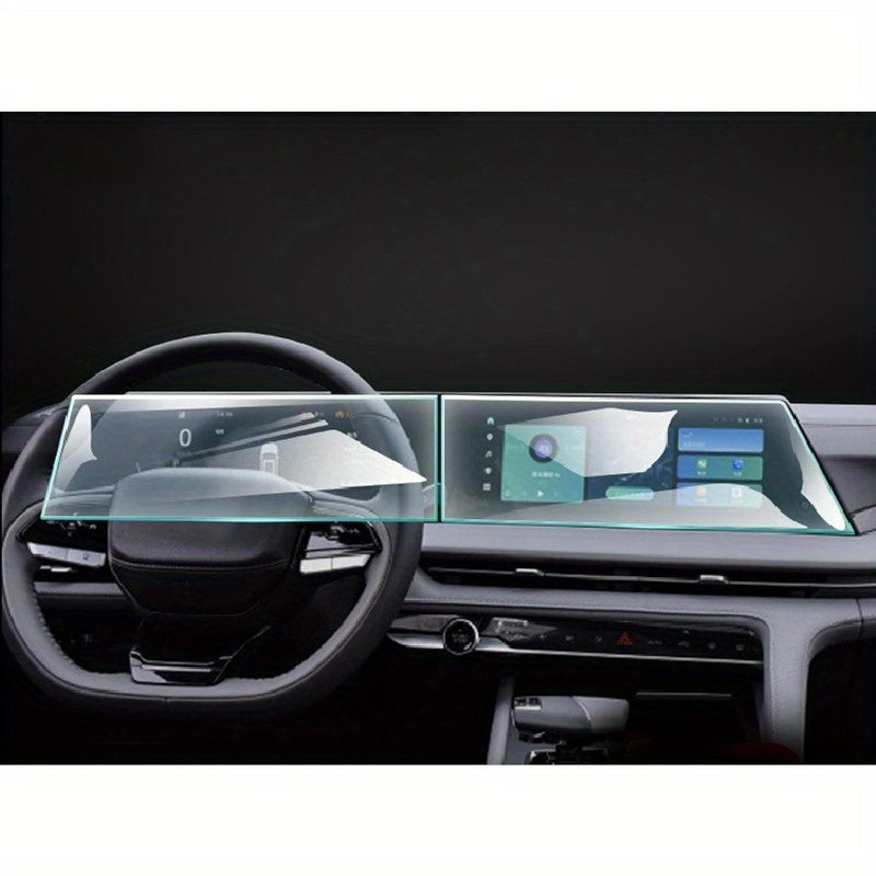 Car GPS Navigation LCD Screen Tempered Glass Protective Film for Changan CS35