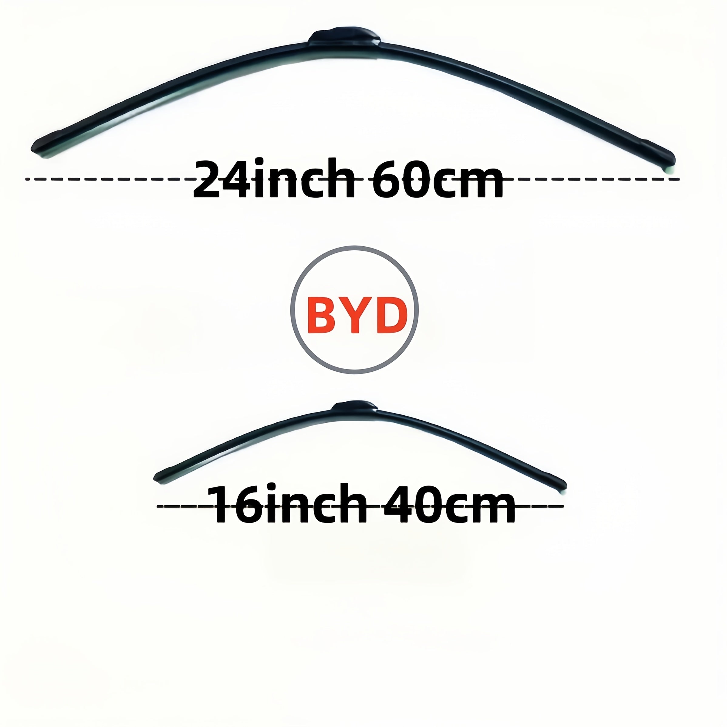 Limpiaparabrisas sin hueso para ventanas de coche, goma duradera, fácil de instalar