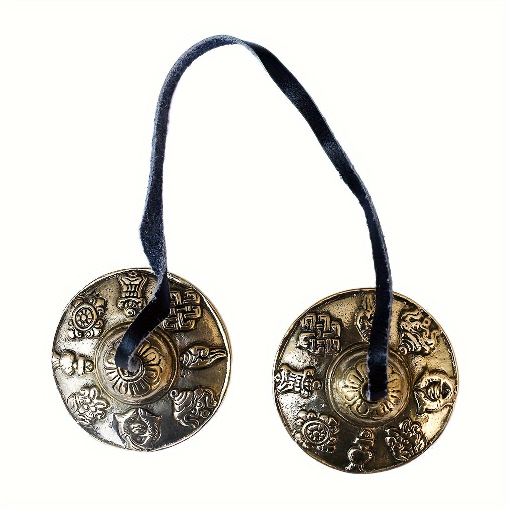 Colgante de joyería negro de 6.5 cm de diámetro con bolsa