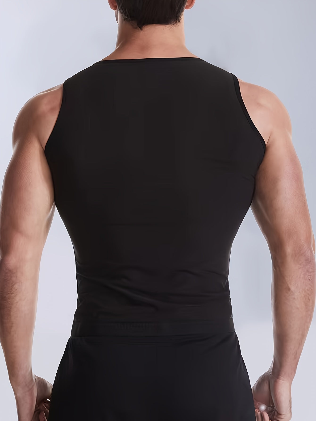 Men's Sweat-Wicking Athletic Tank Top for Running Training and Outdoor Sports