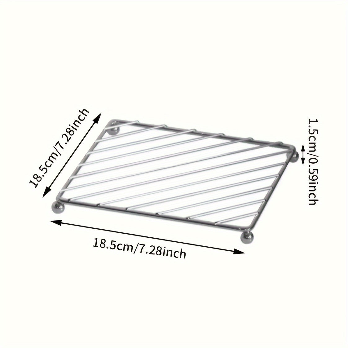 Ko‘p funksiyali issiqlikka chidamli qozon stendi va qopqog‘i, oshxona va restoran uchun ideal. Slayd qilmaydigan va oson tozalanadigan.