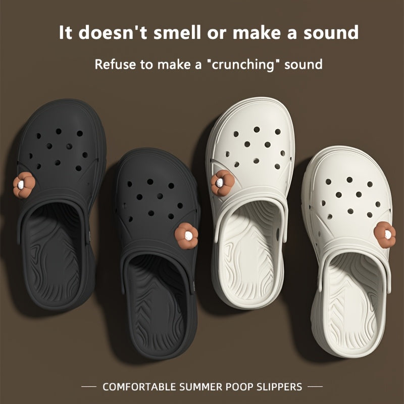 Women's Cartoon DIY Casual EVA Platform Home Shoes with Thick Sole