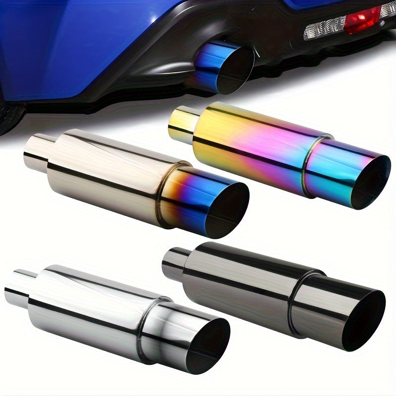 Stainless Steel Rear Straight Exhaust Pipe for Automotive Universal Fit