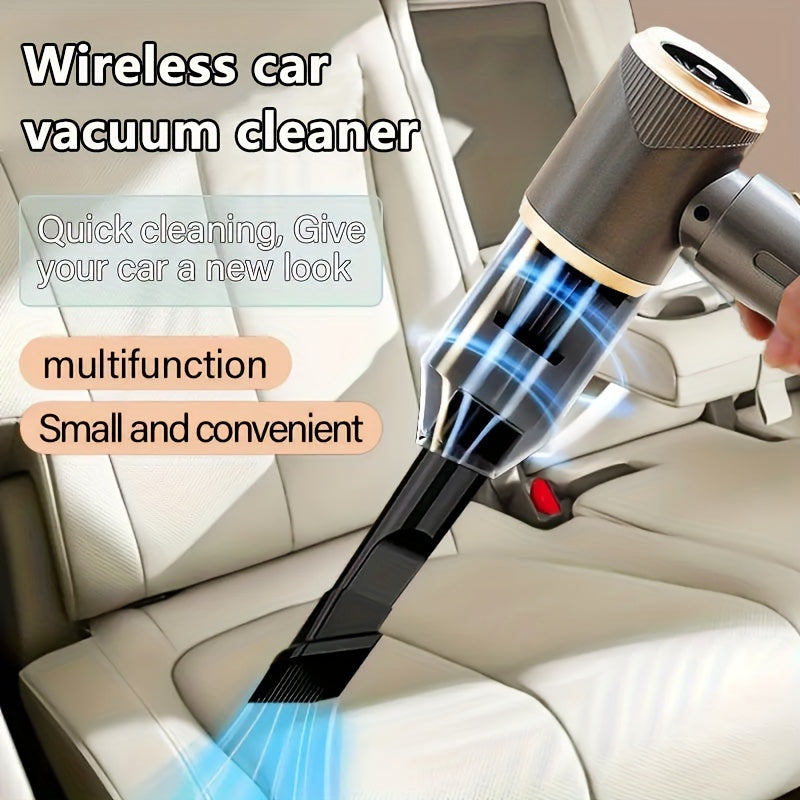 Wireless Car Vacuum Cleaner with 8 Accessories and Floor Suction Head