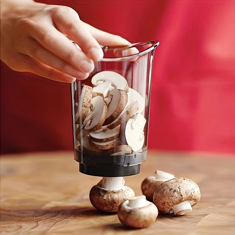 3-in-1 Manual Food Slicer and Chopper for Salads and Stir Frys