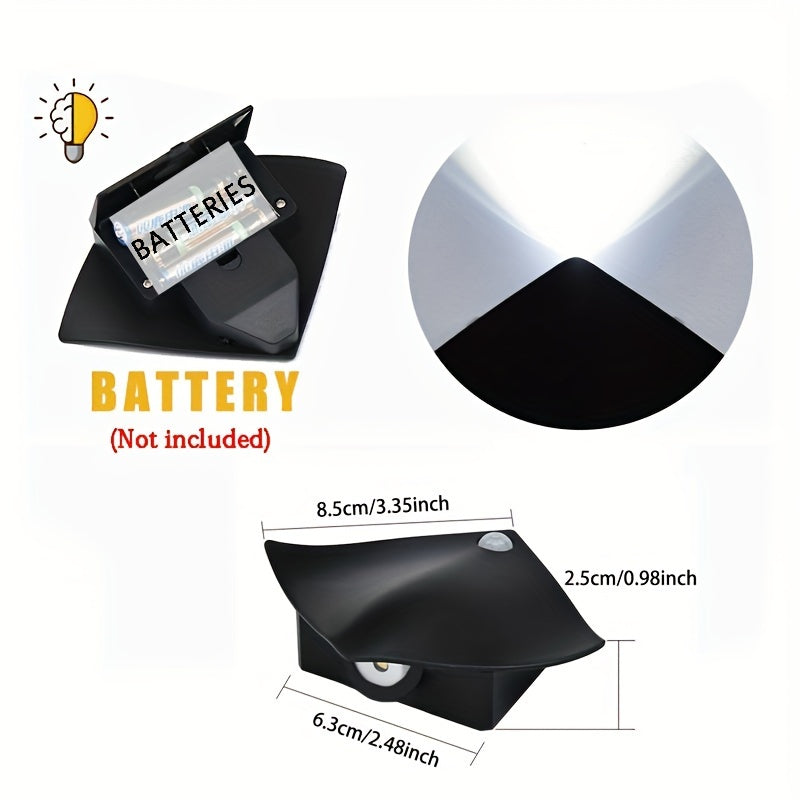 Night Light with Human Body Sensor for Bedroom Hallway Living Room Battery-Operated