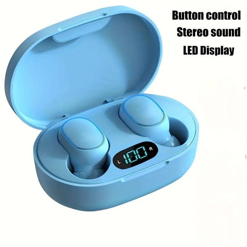 Simsiz sport quloqchinlar raqamli batareya ko'rsatkichi bilan, qayta zaryadlanadigan litiy-polimer, o'yinlar uchun nol kechikish, Type-C USB zaryadlash, yopiq quloq qismi, kondensator mikrofon. Mos keladi