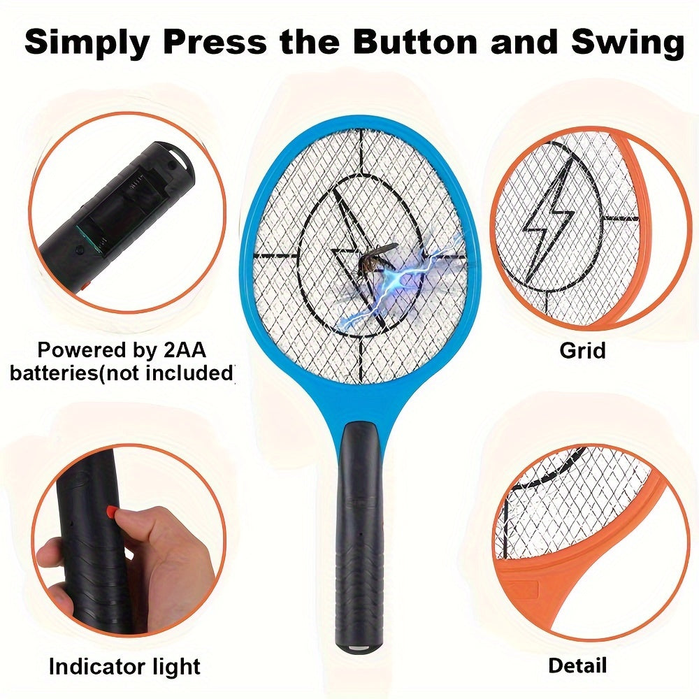 Elektr qush uradigan 3000V Batareya bilan ishlaydigan mo'loq va chivinlarni o'ldiruvchi portativ raketa