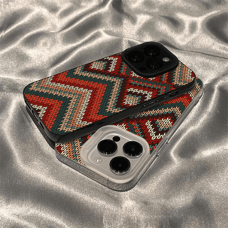 Funda protectora de TPU con patrón de estilo bohemio para iPhone 16 Pro Max y modelos inferiores, anticaídas, a prueba de golpes, con soporte