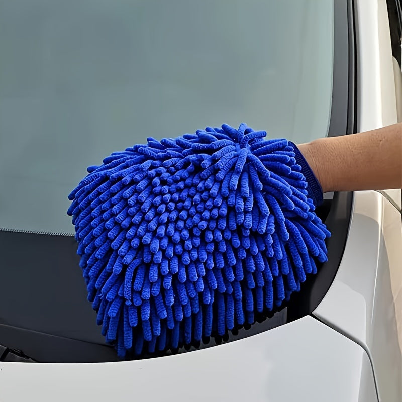 Avtomobilni yuvish qo‘lqoplari yumshoq sochiqlar avtomobillar, yuk mashinalari, RVlar uchun bo'yoq xavfsiz tozalash asboblari