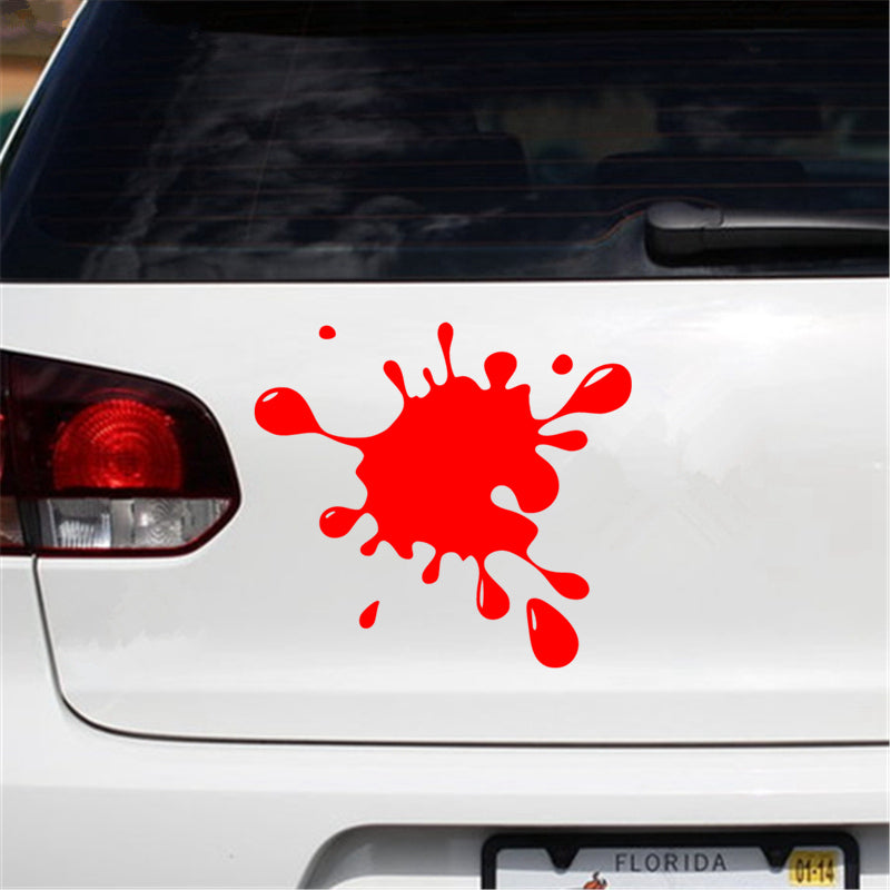 Car Auto Vinyl Decal 15x13.8cm White Black Bumper Window Sticker Decoration