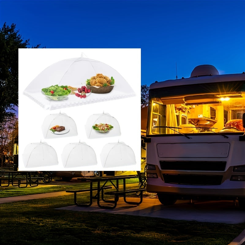Universal Foldable Table Cover for RV and Household Dust and Food Protection