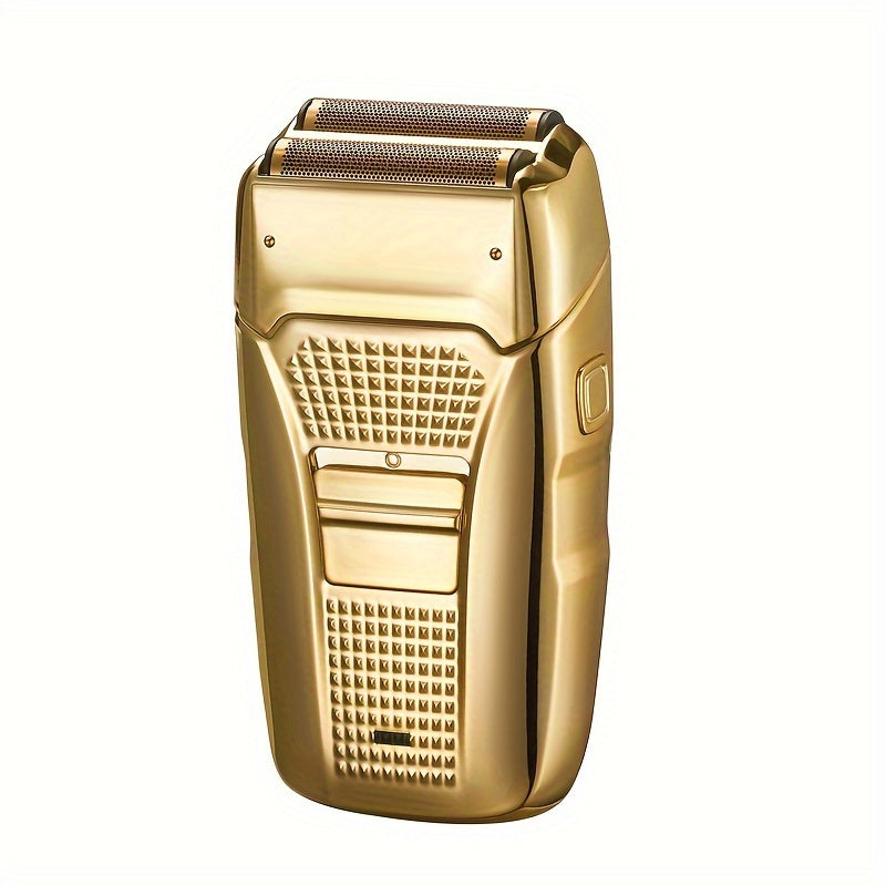 USB Rechargeable Reciprocating Shaver with Twin Blades - Perfect Gift