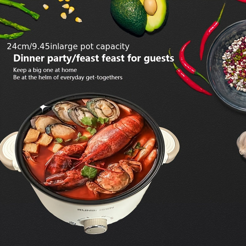 • Gourmet Master elektr hotpoti qovurish, pishirish va boshqalar uchun 
• Ko'p qirrali pishirish funksiyalari bilan katta sig'im 
• 220V US plagi