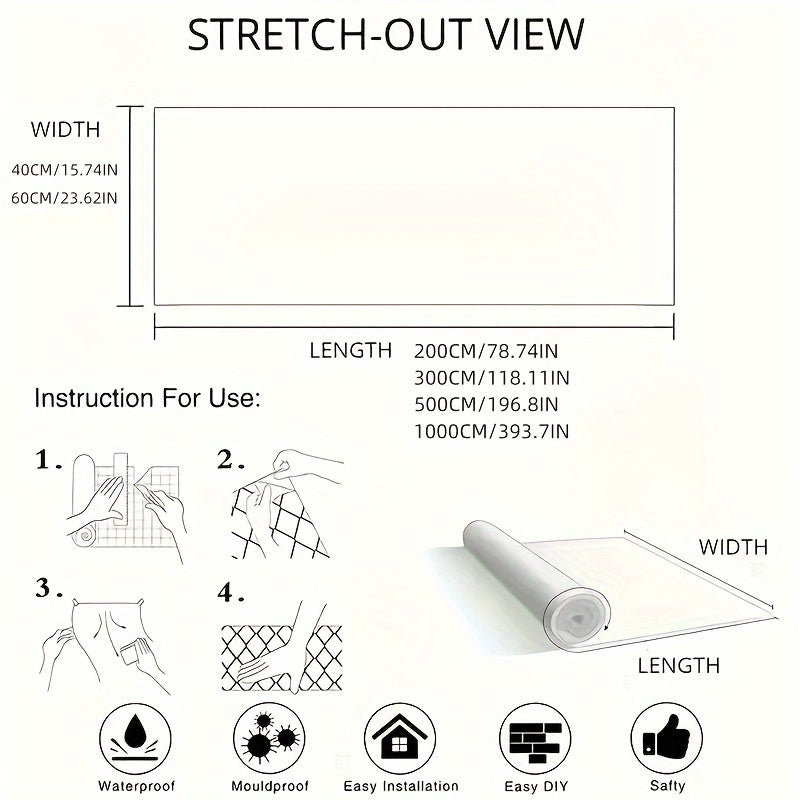 O'z-o'zidan yopishadigan dekorativ deraza stikerlari maxfiylik va ta'mirlash uchun, oshxona, hammom, sirg'aluvchi eshiklar va do'kon shisha eshiklari uchun ideal.