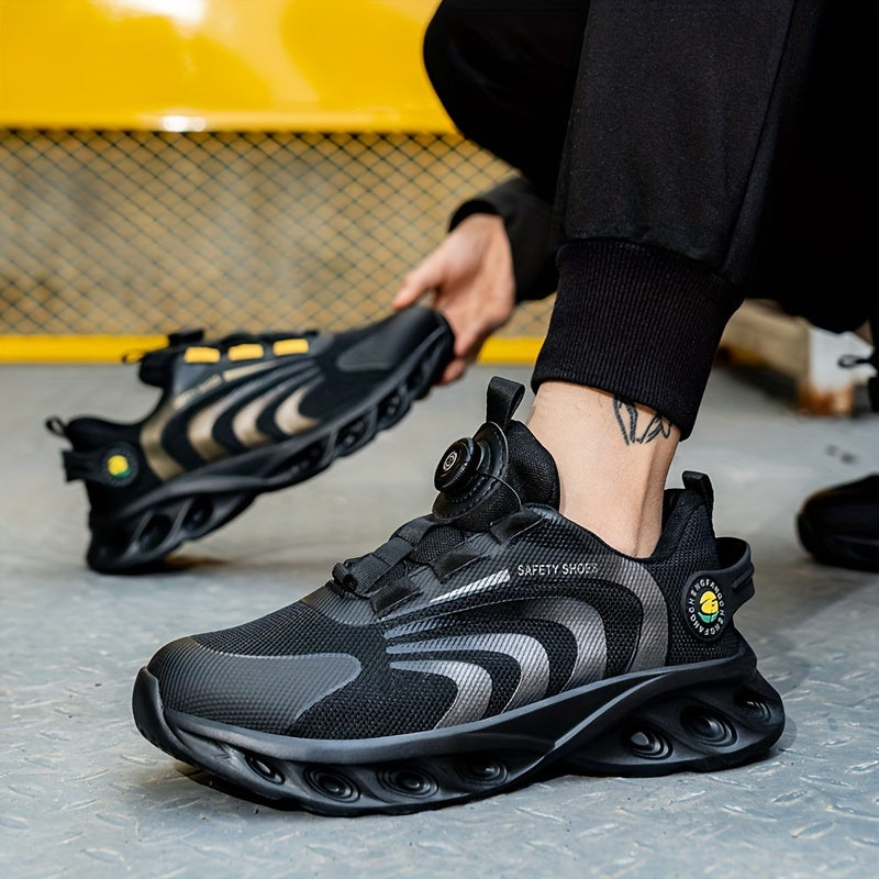 Breathable Anti-Smash Anti-Stab Sports Safety Shoes for Hiking and Daily Use