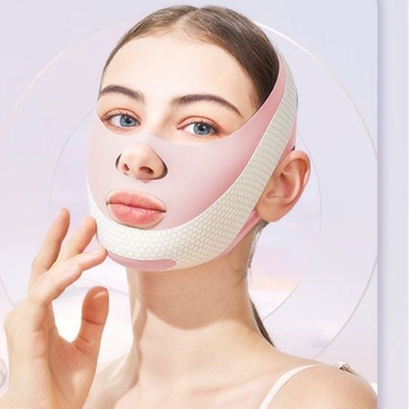Women Facial Slimming Band Reusable Nylon Chin Cheek Lift Belt for V Line Shaping