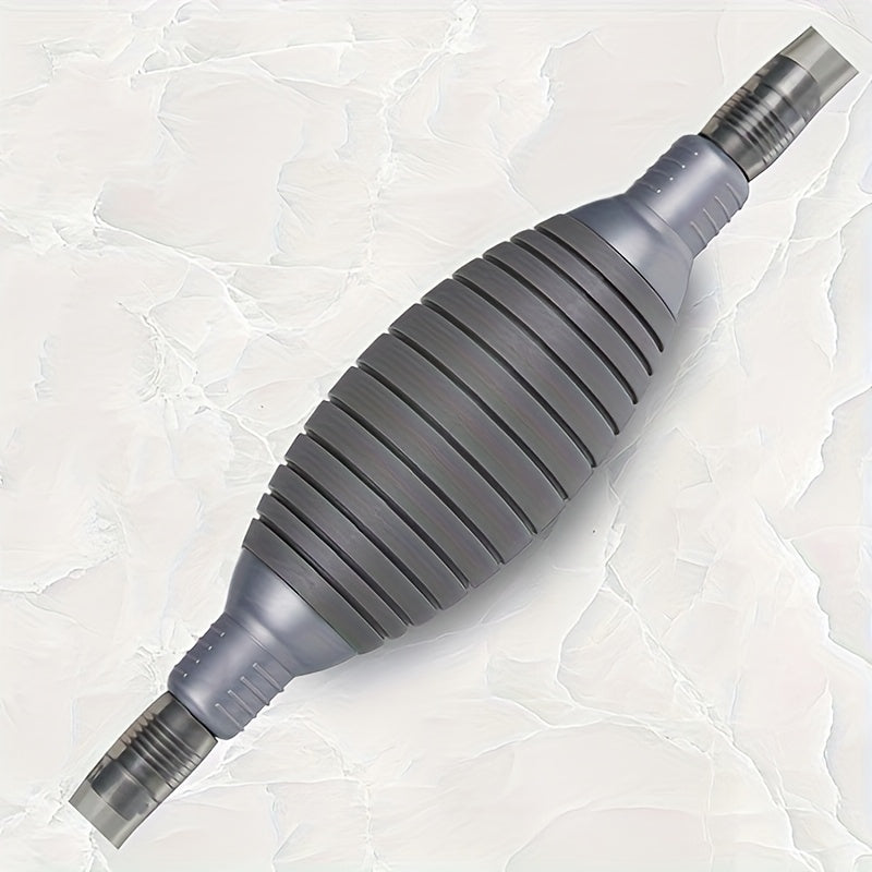 59-Inch Aquarium Vacuum Pump with Built-In Filter and Transparent Hose Fish Tank Cleaner