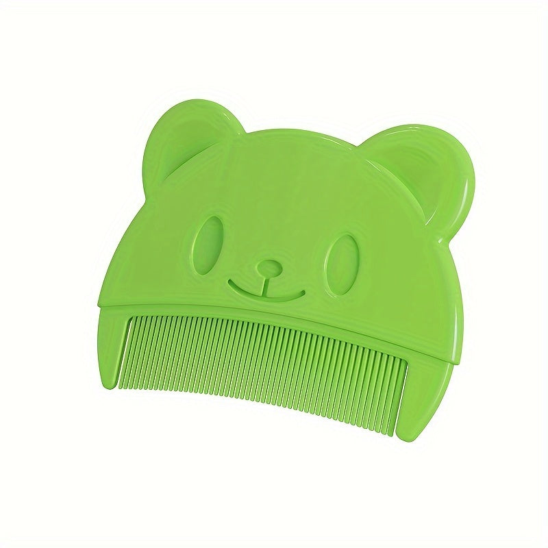 Kids Hair Comb for Children, Bear-Shaped, Gentle on Scalp, Multiple Colors