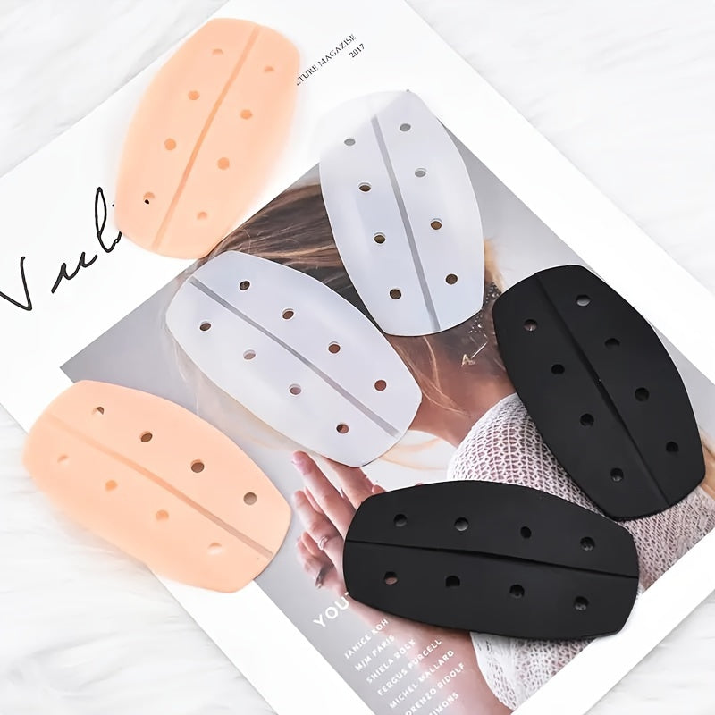 3 Silicone Shoulder Pads for Women's Lingerie Bra Accessories Non-Slip Cushioning