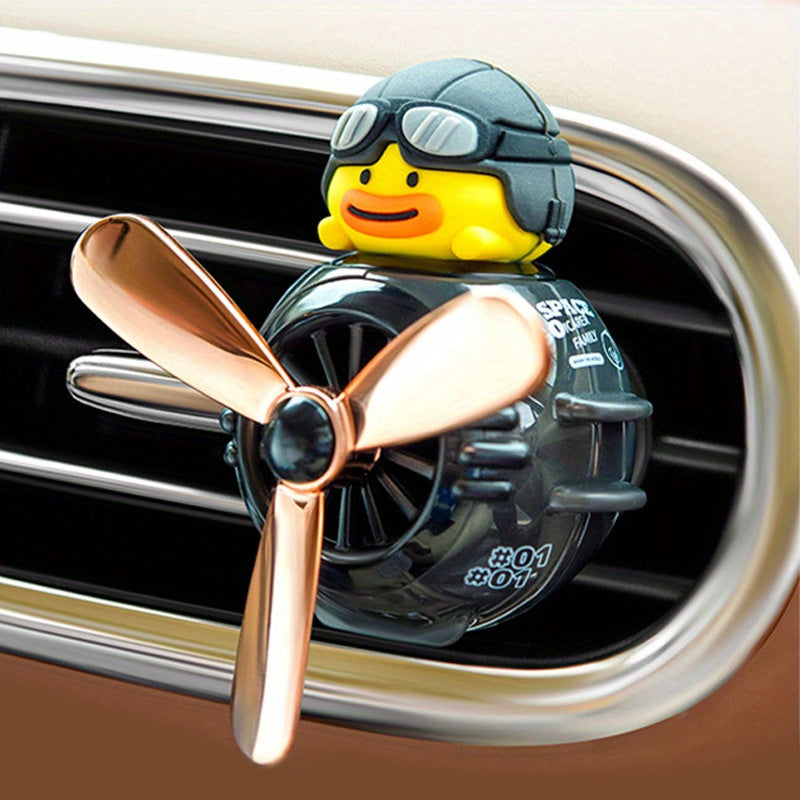 Car Air Conditioner Air Outlet Magnet Decor Cartoon Doll Aromatherapy Slices