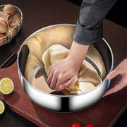 Katta 29.97/32.0 sm zanglamas po'latdan yasalgan oshxona qozoni shisha qopqoq bilan - ko'p maqsadli, yuqori sig'imli, oziq-ovqat darajasida, pechka uchun tayyor, pishirish va issiq qozon tayyorlash uchun.