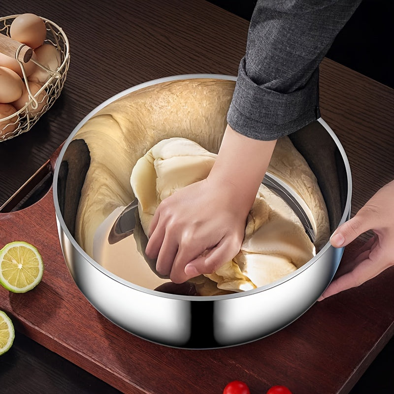 Katta 29.97/32.0 sm zanglamas po'latdan yasalgan oshxona qozoni shisha qopqoq bilan - ko'p maqsadli, yuqori sig'imli, oziq-ovqat darajasida, pechka uchun tayyor, pishirish va issiq qozon tayyorlash uchun.