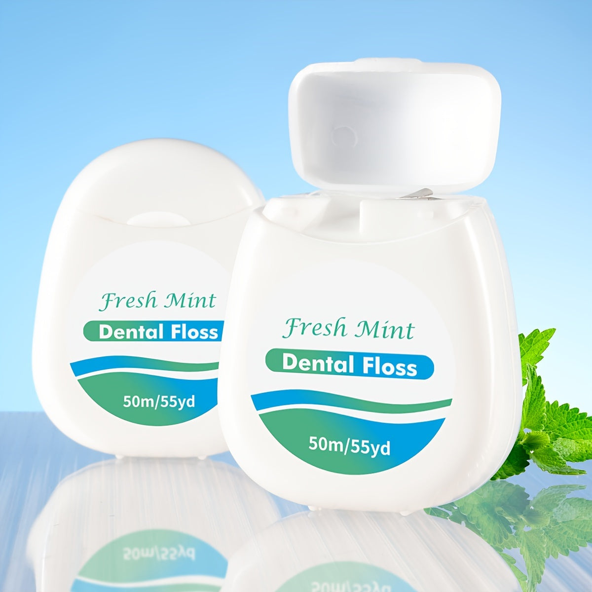 Fresh Mint Dental Floss 1/2/4 Pcs Interdental White Refreshing Mouth Care
