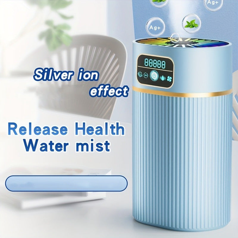 Large Capacity Silent Humidifier with Breathing Light for Home Office