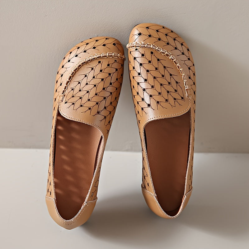 Zapatillas transpirables ligeras para mujer con colores contrastantes y punta cerrada