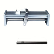 Knife sharpener stand with metal base ABS handle easy sharpening guide for kitchen knives whetstone holder durable metal