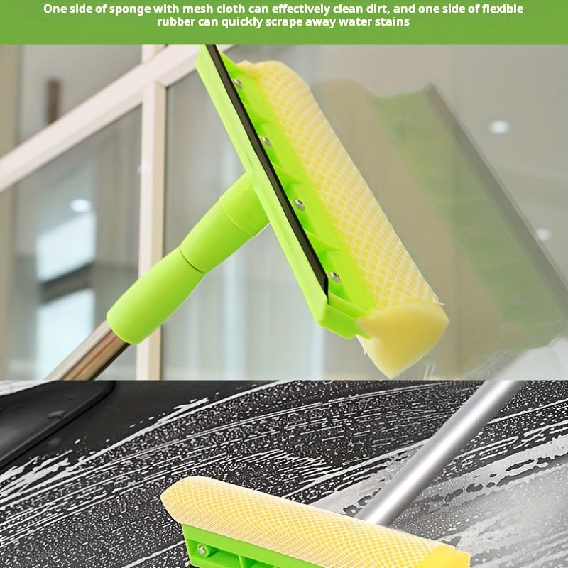 Kit de limpieza de coches 13 piezas, mopa extensible, cepillos de fregar, limpiador de neumáticos, plástico duradero