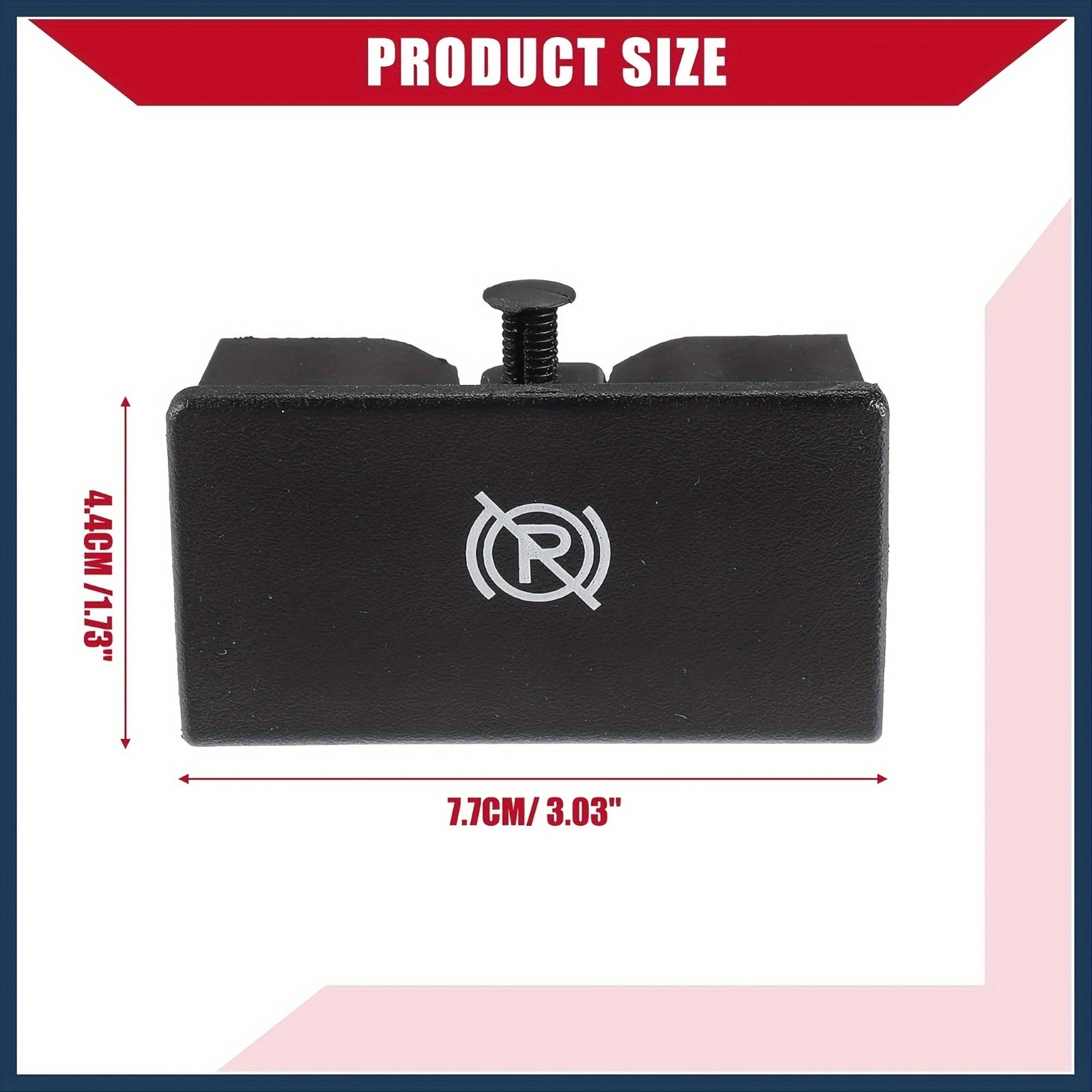 Universal qora ABS park brake chiqarish tutqichi avtomobillar uchun