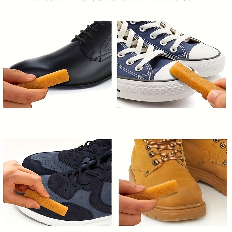 White Small Shoe Eraser for Rubber Stamps and Sneakers, Cleaning Supplies Set