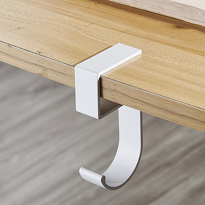 5-Shaped Desk Organizer with Removable Hook for Easy Mobility
