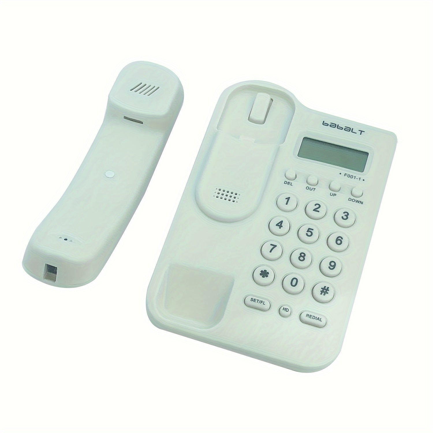 Corded Landline Phone with Caller ID LCD Display for Home Office